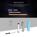 NANLITE PavoTube II 6 CP LED Full-color Tube Light Light Fixture NANLITE