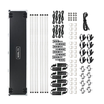 NANLITE PavoTube II 60XR 8KIT LED Tube Light Light Fixture SHAPE wlb