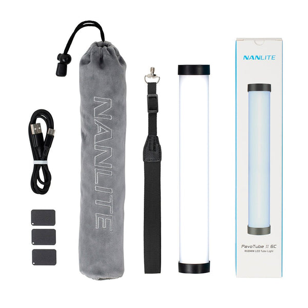 NANLITE PavoTube II 6C LEDライト 付属品完備 NANLITE PavoTube II 6C LED Tube Light – SHAPE wlb
