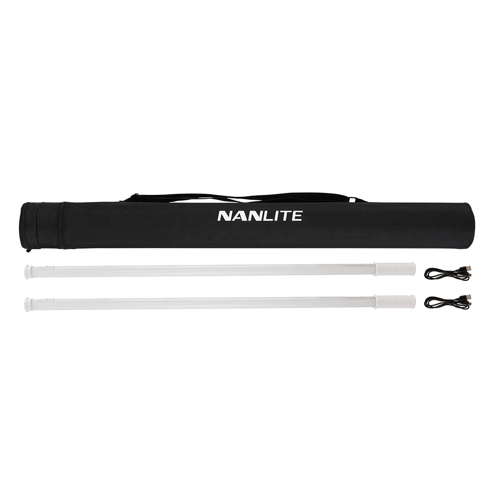 NANLITE PavoTube T8-7X RGBWW LED Pixel Tube Light 2KIT Light Fixture SHAPE wlb