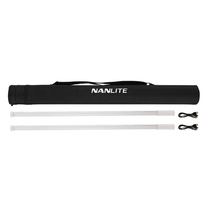 NANLITE PavoTube T8-7X RGBWW LED Pixel Tube Light 2KIT Light Fixture SHAPE wlb