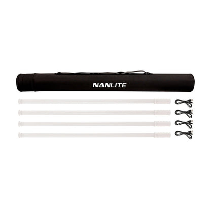 NANLITE PavoTube T8-7X RGBWW LED Pixel Tube Light 4KIT Light Fixture SHAPE wlb
