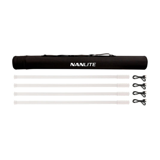 NANLITE PavoTube T8-7X RGBWW LED Pixel Tube Light 4KIT Light Fixture SHAPE wlb