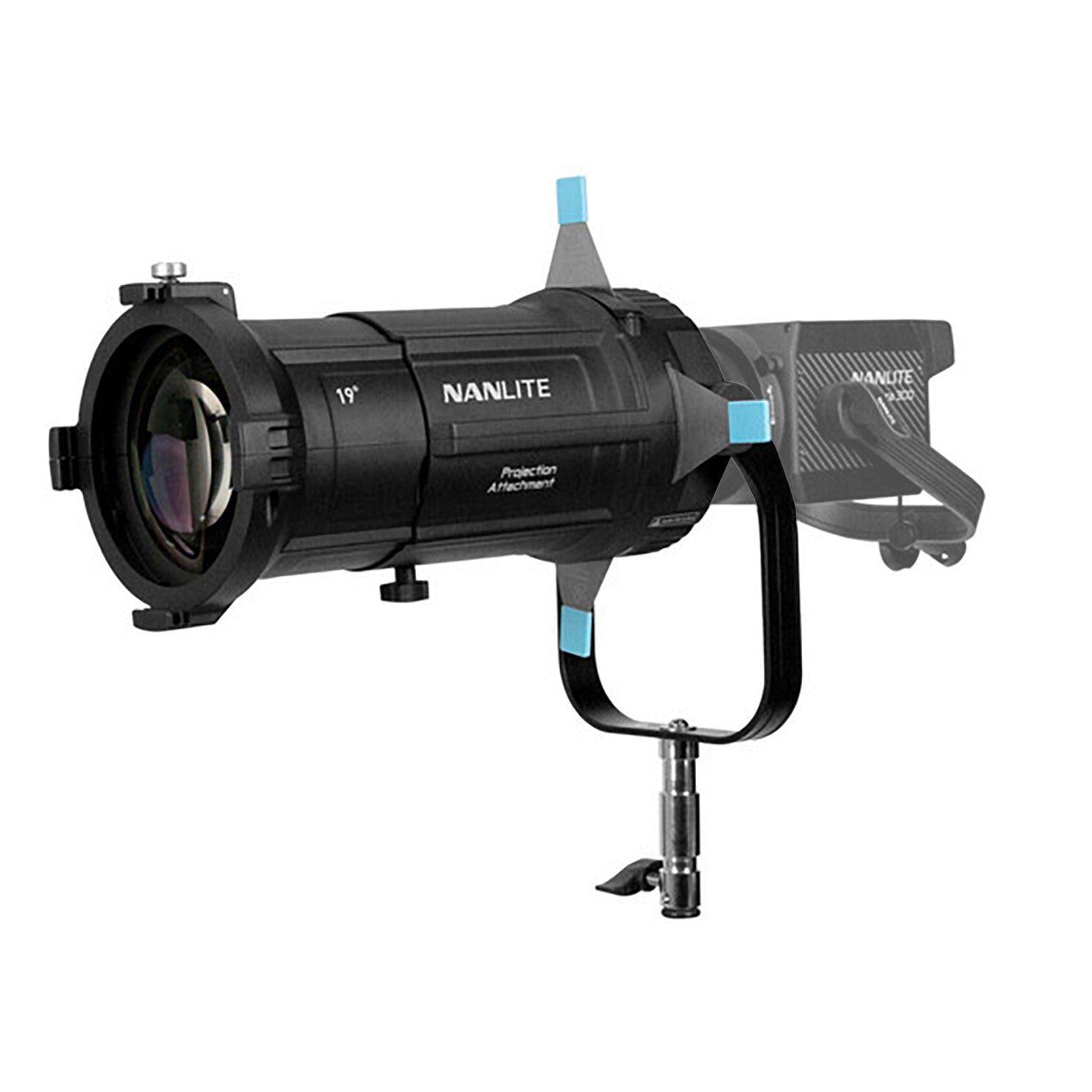 NANLITE Projection Attachment for Bowens Mount with 19°Lens Light Accessories SHAPE wlb