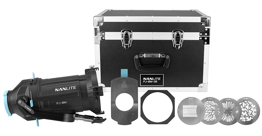 NANLITE Projection Attachment for Bowens Mount with 36°Lens Light Accessories SHAPE wlb