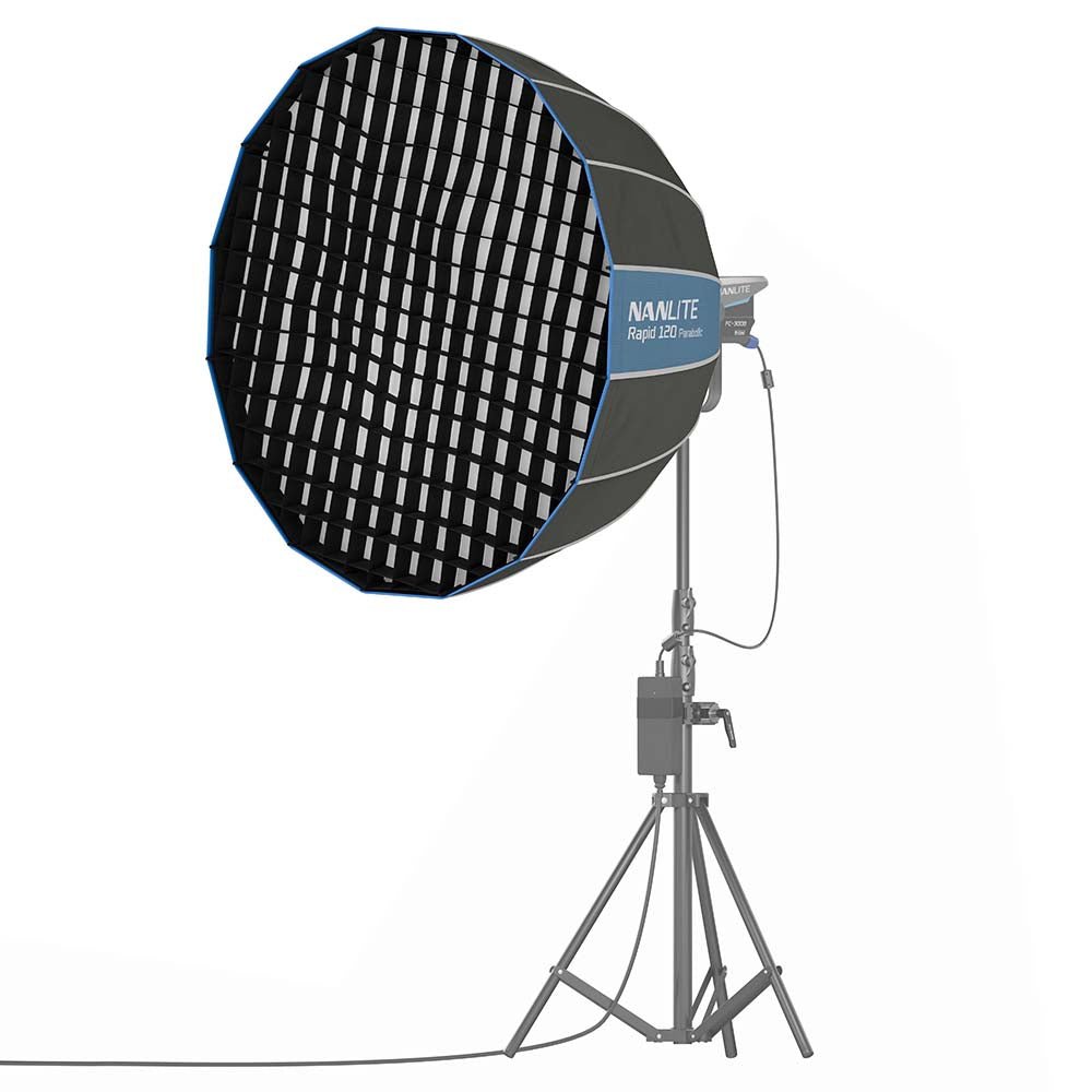 NANLITE Rapid 120 Parabolic Softbox Light Accessories SHAPE wlb