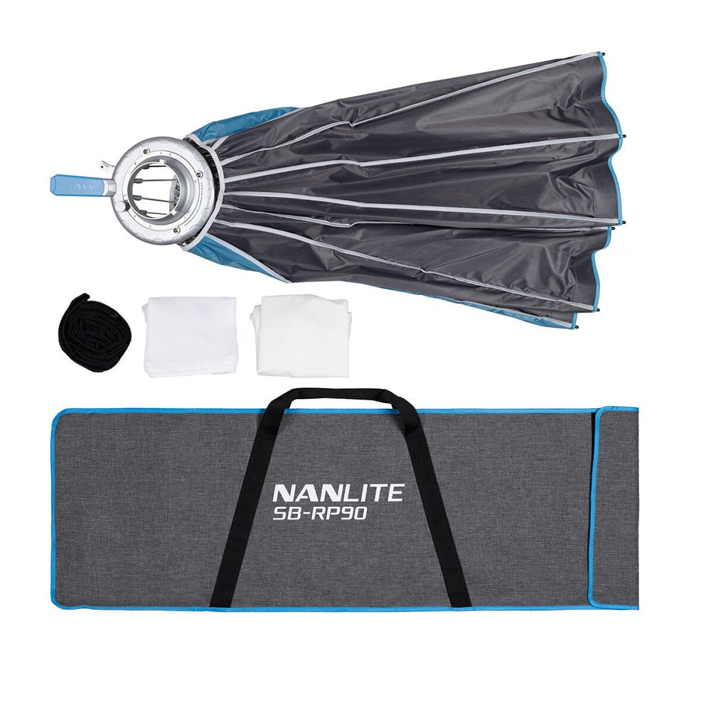 NANLITE Rapid 90 Parabolic Softbox Light Accessories SHAPE wlb