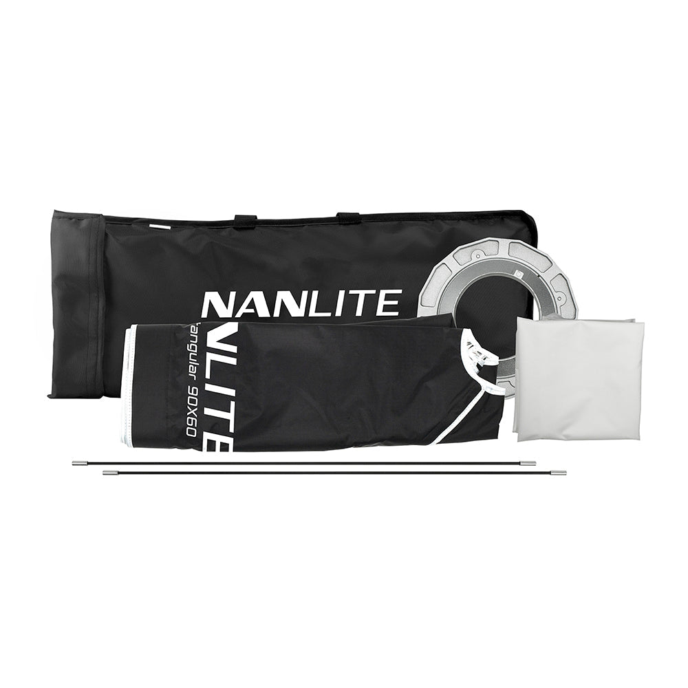 NANLITE Rectangle SoftBox of 90x60CM Light Accessories SHAPE wlb