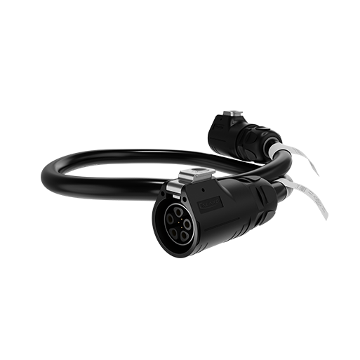 NANLUX 1M DC Connection Cable for Evoke 2400B Light Accessories SHAPE wlb