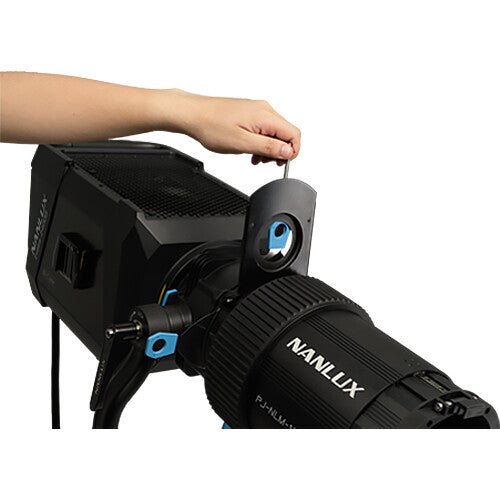 NANLUX Adjustable Iris Diaphragm for NL Mount Projection Attachment 15-30° Light Accessories NANLUX