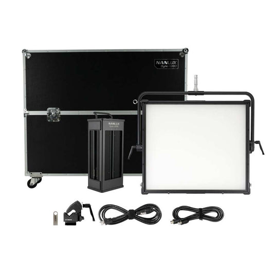 NANLUX DYNO 1200C RGBWW Soft Panel Light with Flight case Light Fixture SHAPE wlb