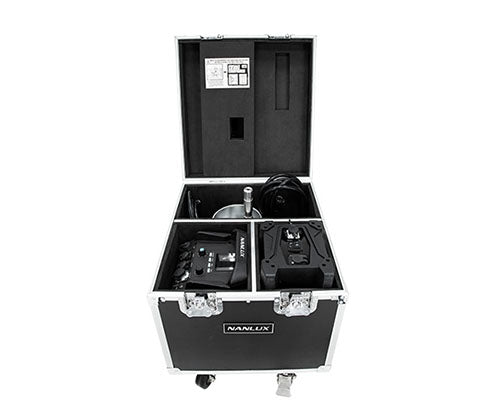NANLUX Evoke 1200B Spot Light with Flight Case Light Fixture SHAPE wlb