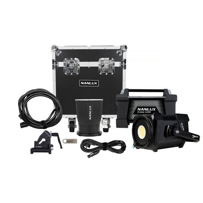 NANLUX Evoke 1200B Spot Light with Flight Case Light Fixture SHAPE wlb