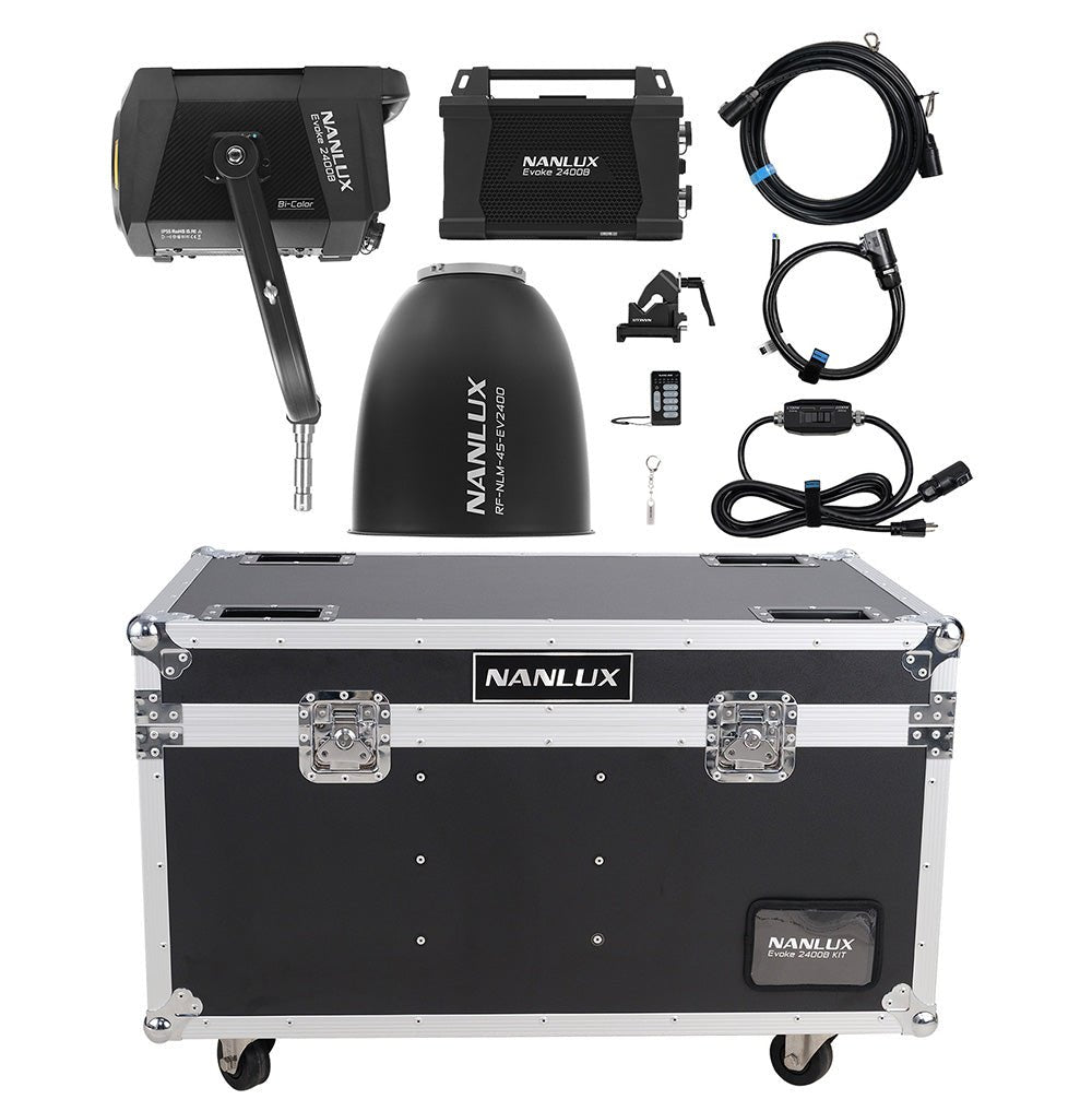 NANLUX Evoke 2400B Bi-color Spot Light with Reflector 45° in