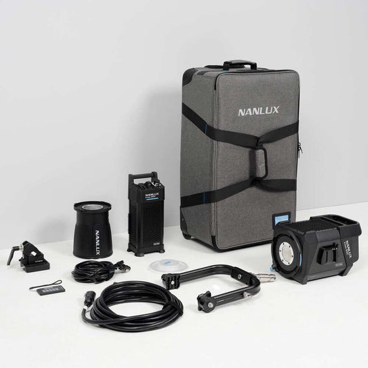 NANLUX Evoke 900C Spot Light with Trolley Case Light Fixture SHAPE wlb