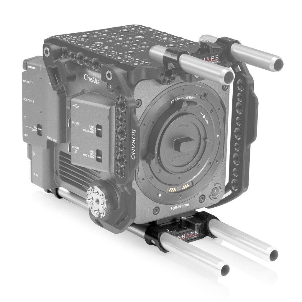 SHAPE Sony Burano 15 mm Baseplate Baseplate SHAPE wlb