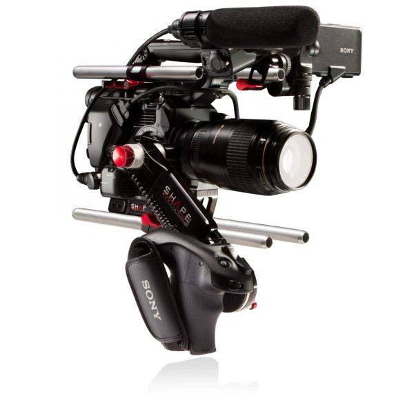 SHAPE Sony FS5/FS5 II 15 mm Baseplate with Top Plate and Remote Extension Handle Baseplate SHAPE wlb