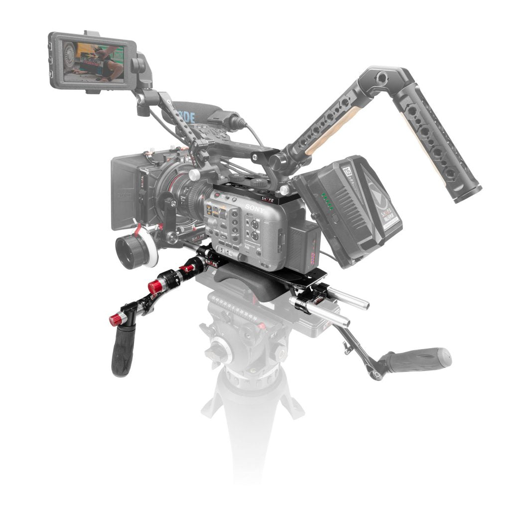 SHAPE Sony FX6 15 mm Baseplate with Top Plate Baseplate SHAPE wlb