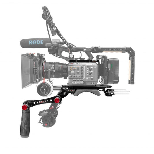 SHAPE Sony FX6 15 mm Baseplate with Top Plate Baseplate SHAPE wlb