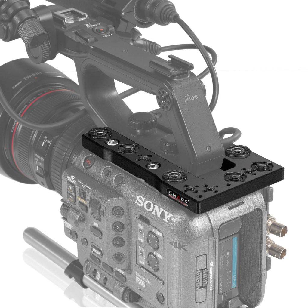 SHAPE Sony FX6 15 mm Baseplate with Top Plate Baseplate SHAPE wlb