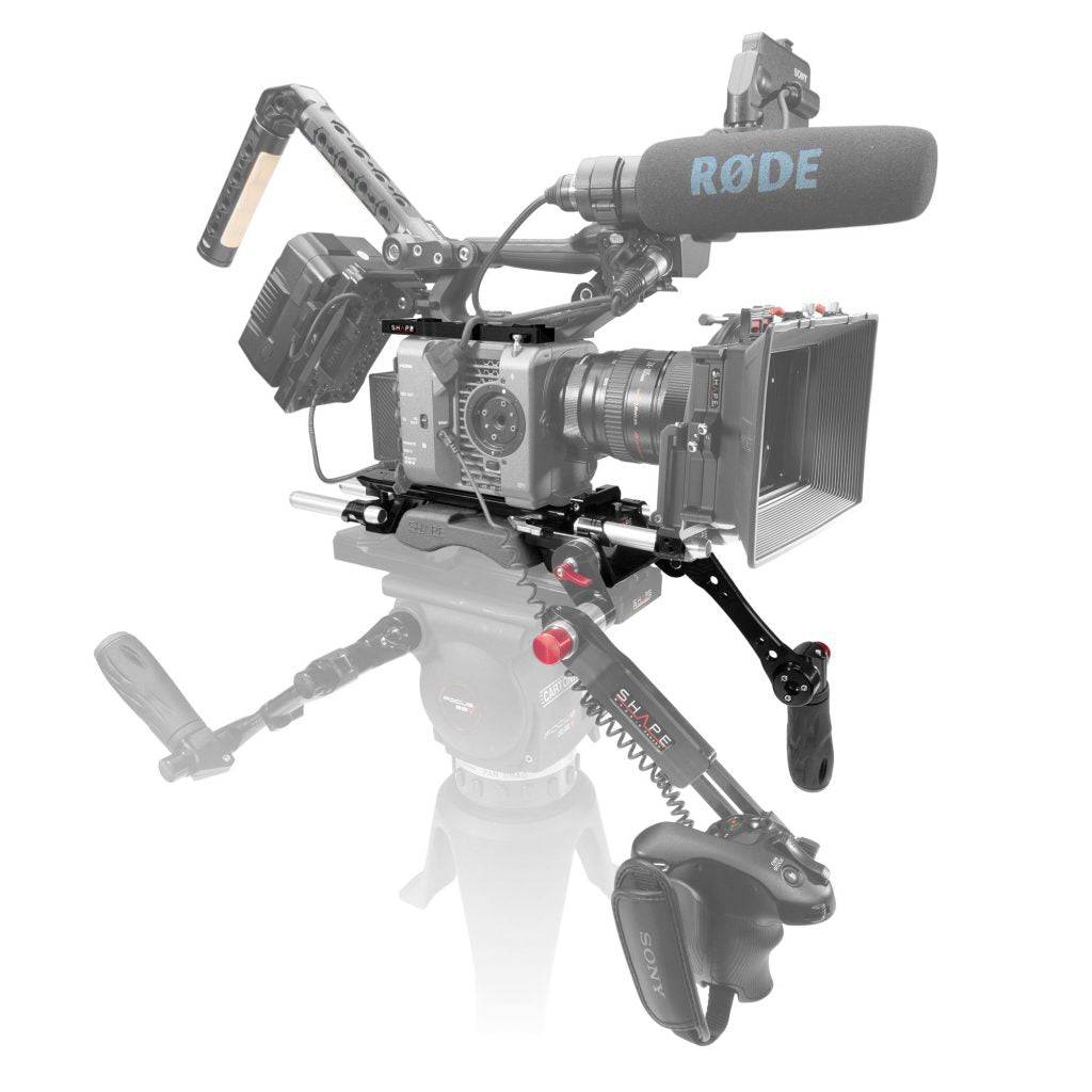 SHAPE Sony FX6 15 mm Baseplate with Top Plate Baseplate SHAPE wlb