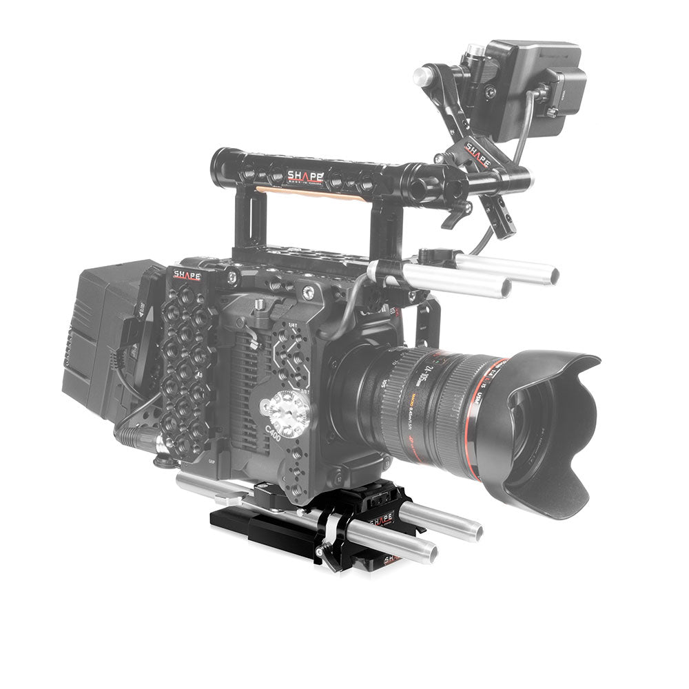 SHAPE Canon C400 15mm Lightweight Baseplate Camera Rig SHAPE wlb
