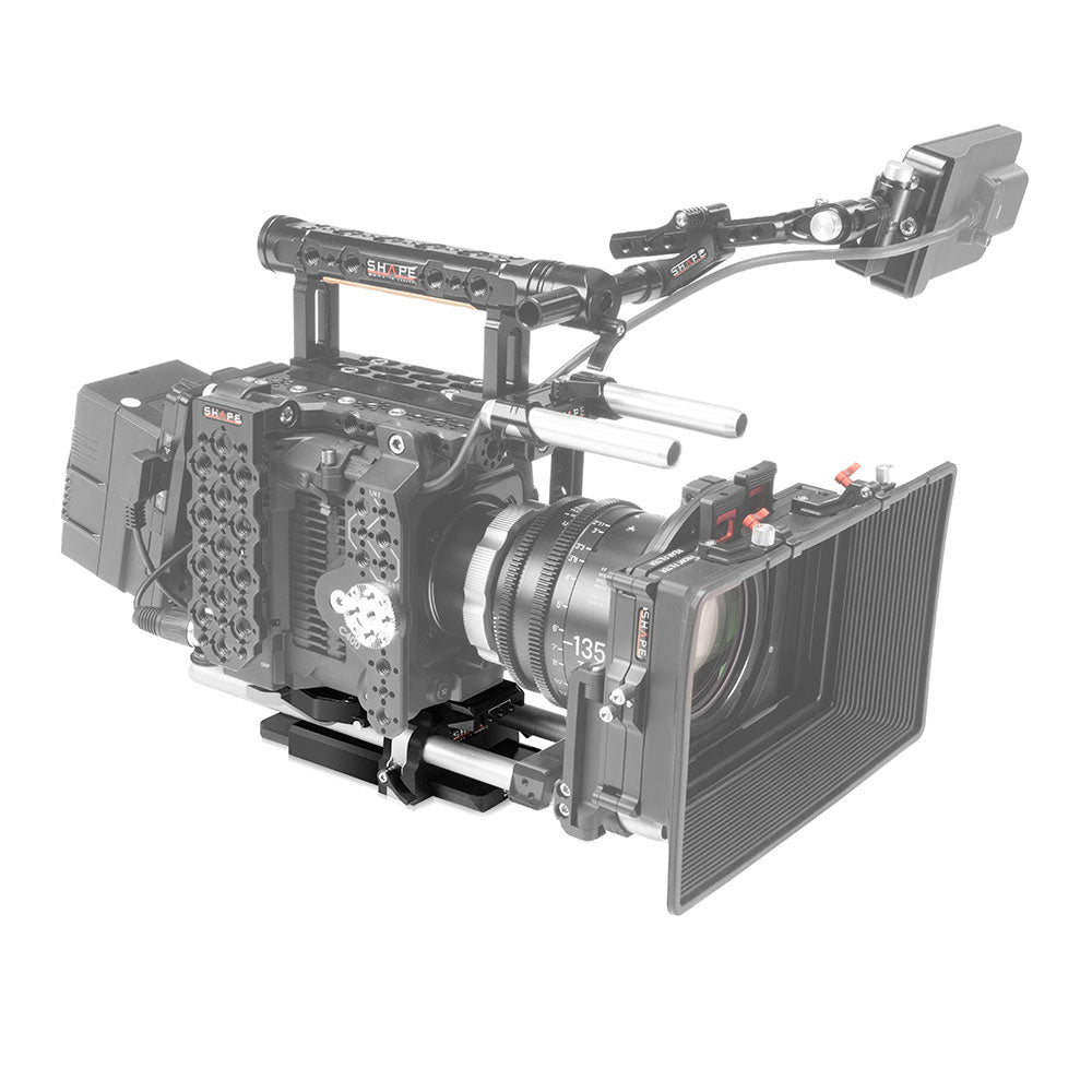 SHAPE Canon C400 15mm Lightweight Baseplate Camera Rig SHAPE wlb