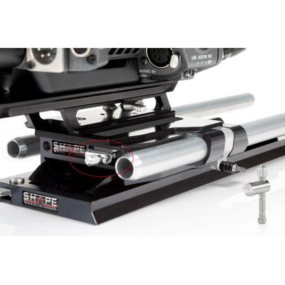 SHAPE Sony Burano & Venice 19 mm Sliding Baseplate Baseplate SHAPE wlb