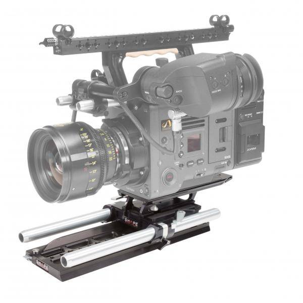 SHAPE Sony Burano & Venice 19 mm Sliding Baseplate Baseplate SHAPE wlb
