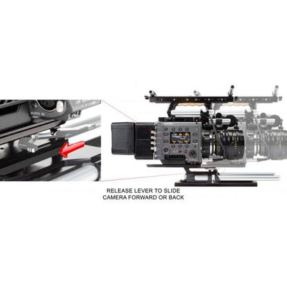 SHAPE Sony Burano & Venice 19 mm Sliding Baseplate Baseplate SHAPE wlb