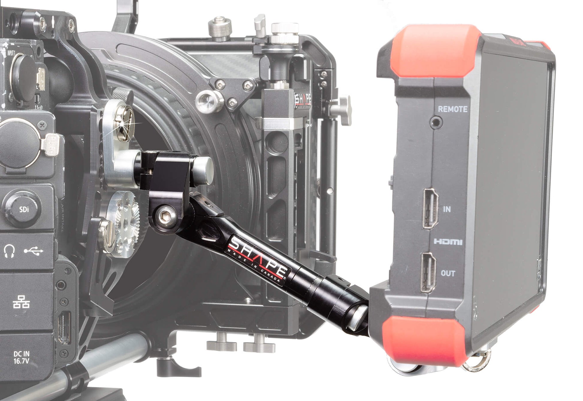 SHAPE 4 axis Push-Button arm 3/8-16 Arm SHAPE wlb