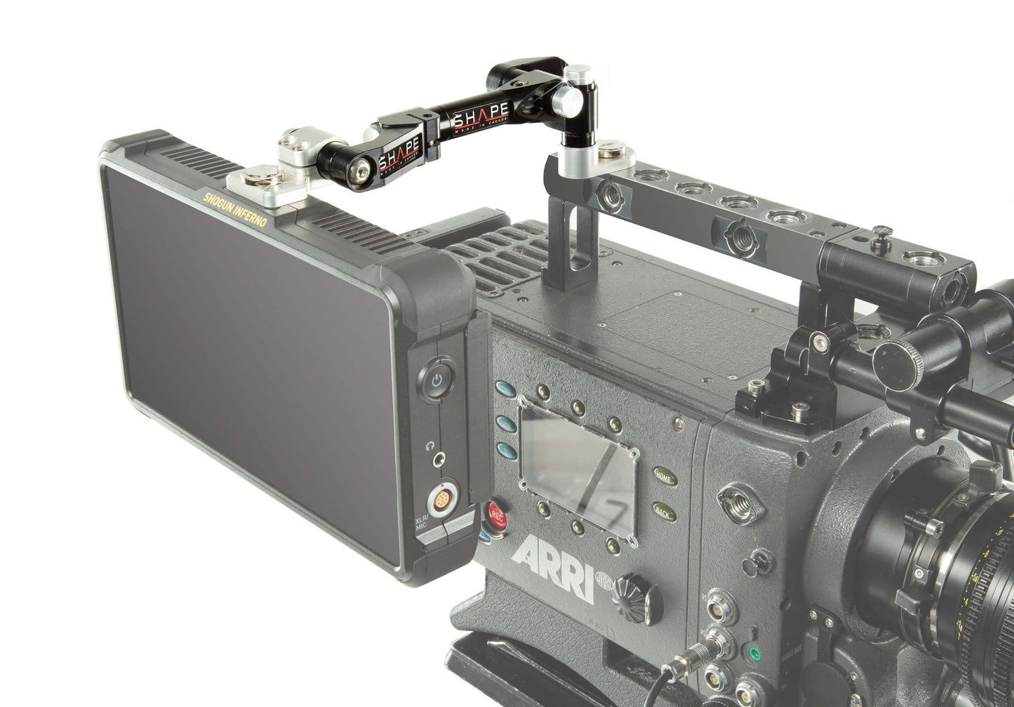 SHAPE 4 axis Push-Button arm 3/8-16 Arm SHAPE wlb