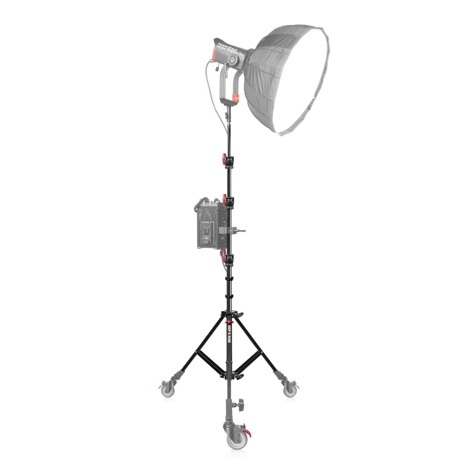 SHAPE Aluminum Baby Stand Square Legs 12'9" Light Stand SHAPE wlb