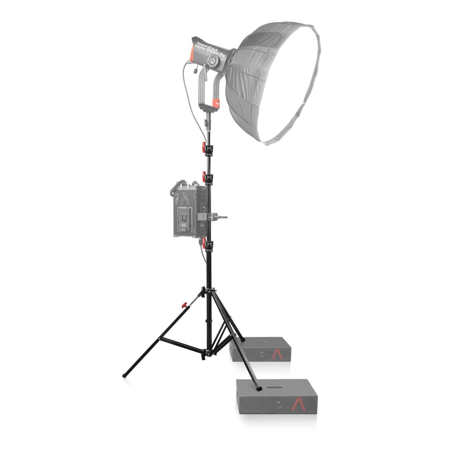 SHAPE Aluminum Baby Stand Square Legs 12'9" Light Stand SHAPE wlb