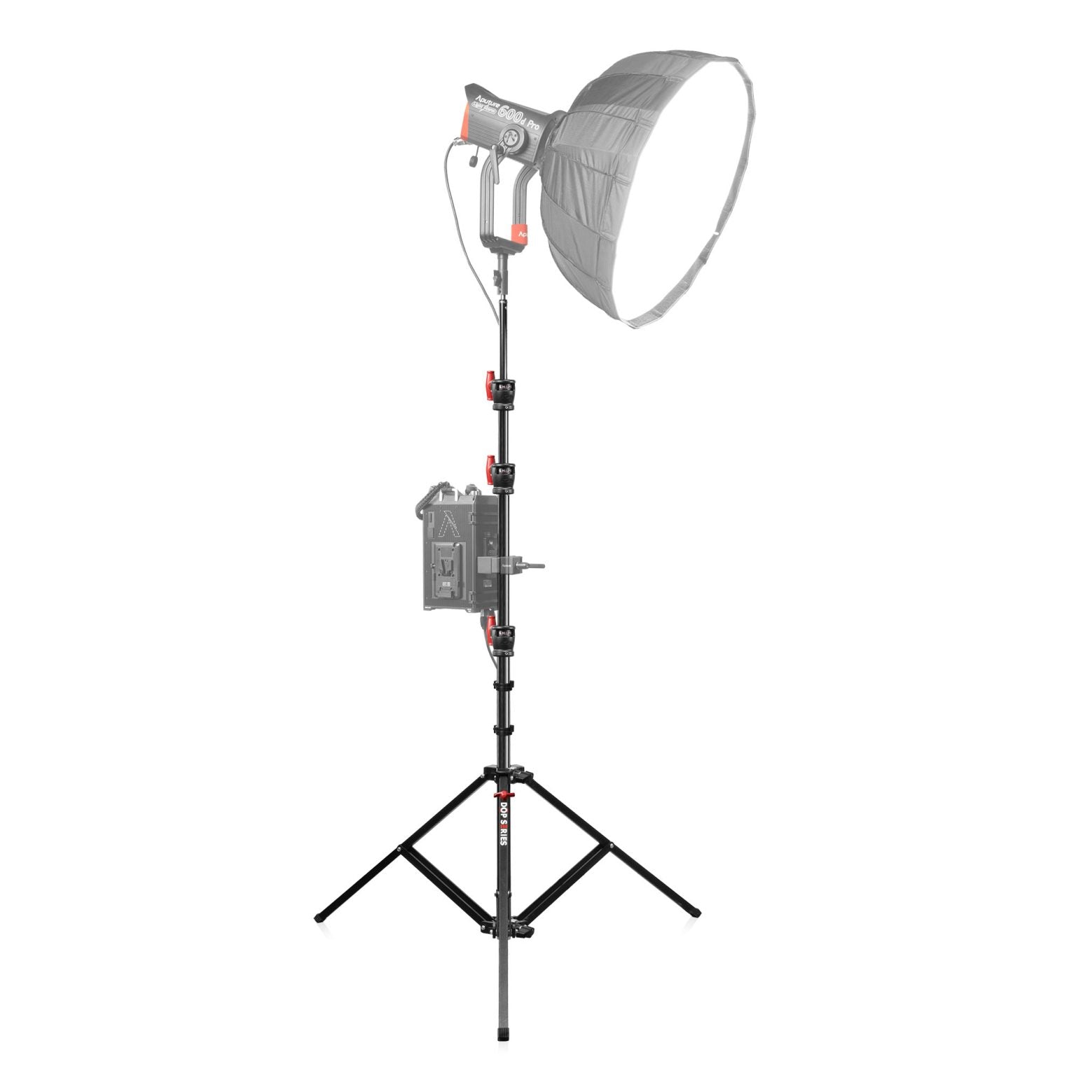 SHAPE Aluminum Baby Stand Square Legs 12'9" Light Stand SHAPE wlb