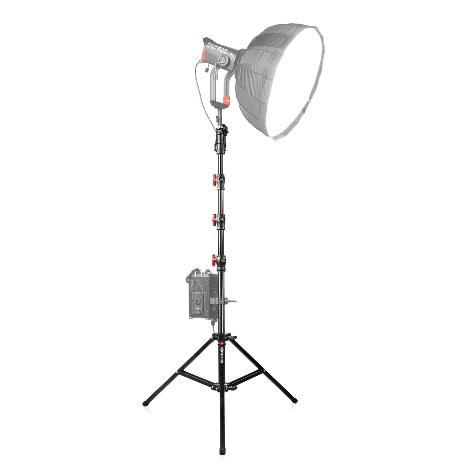 SHAPE Aluminum Combo Triple Riser Stand 14'7" Light Stand SHAPE wlb