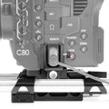 SHAPE Canon EOS C80 ARCA Baseplate 15mm LWS Baseplate SHAPE wlb