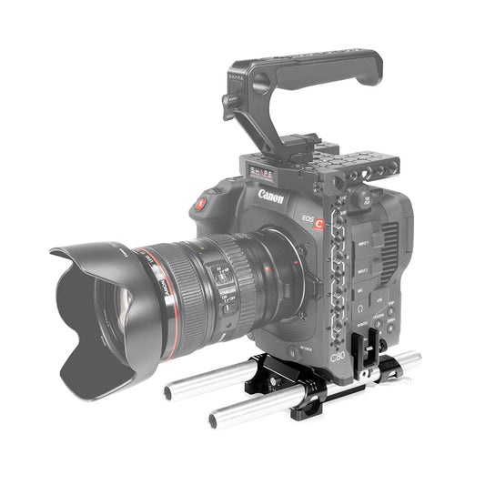 SHAPE Canon EOS C80 ARCA Baseplate 15mm LWS Baseplate SHAPE wlb