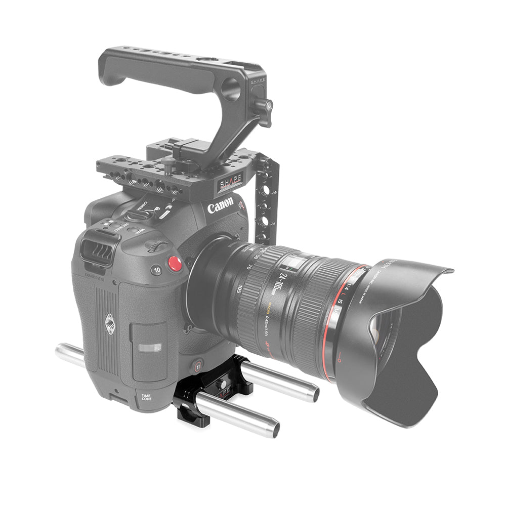SHAPE Canon EOS C80 ARCA Baseplate 15mm LWS Baseplate SHAPE wlb