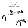 SHAPE Blackmagic PYXIS 6K Shoulder Mount Camera Rig SHAPE wlb