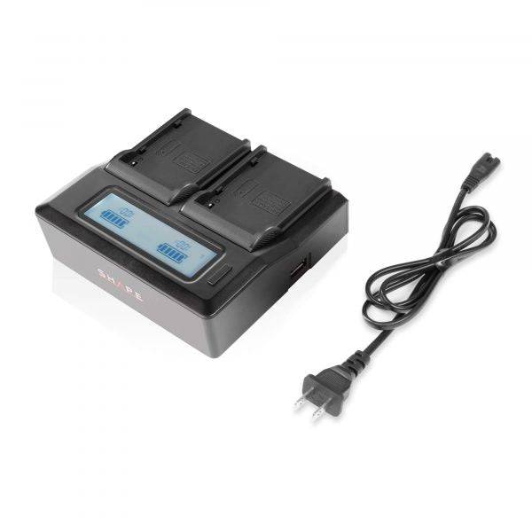 SHAPE Canon & RED® KOMODO™ BP-975 Batteries with Dual LCD Charger Battery & Charger SHAPE wlb