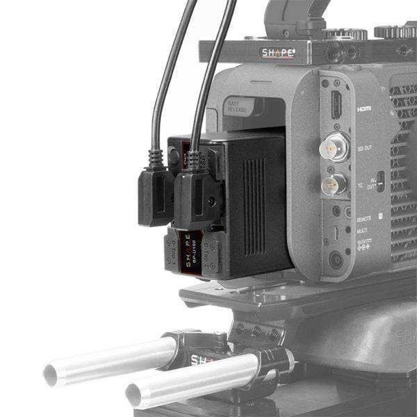SHAPE Sony FX9/FX6 BP-U100 Batteries with Travel Charger Battery SHAPE wlb