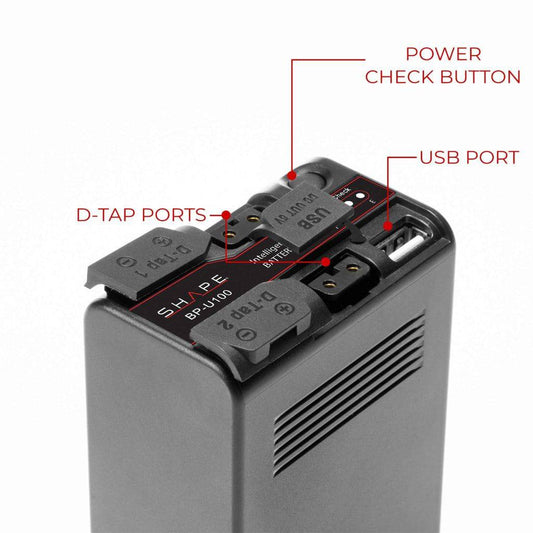 SHAPE Sony FX9/FX6 BP-U100 Battery Battery SHAPE wlb