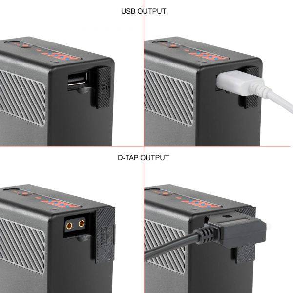 SHAPE Sony BP-U65 Batteries with Dual LCD Charger Battery & Charger SHAPE wlb