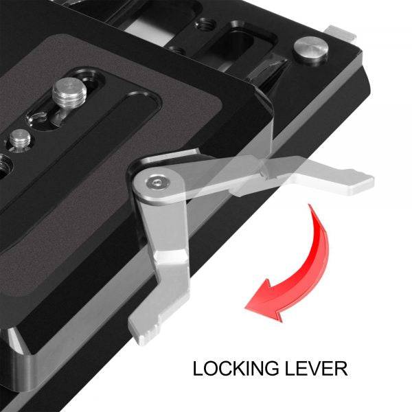 SHAPE Bridge Plate Universal ARRI Standard with ARRI Dovetail Plate 12 inches Dovetail SHAPE wlb   