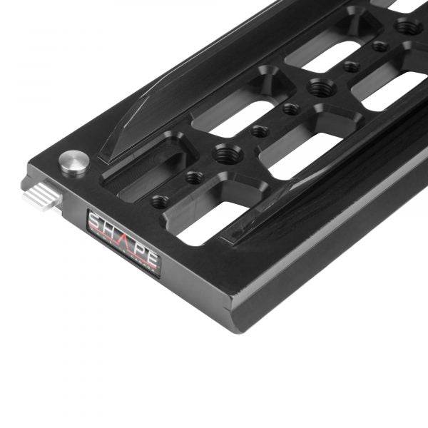 SHAPE Bridge Plate Universal ARRI Standard with ARRI Dovetail Plate 12 inches Dovetail SHAPE wlb   