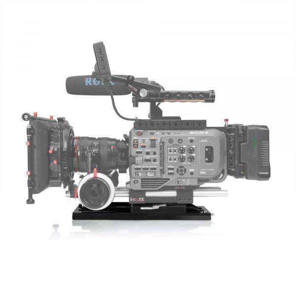 SHAPE Bridge Plate Universal ARRI Standard with ARRI Dovetail Plate 12 inches Dovetail SHAPE wlb   