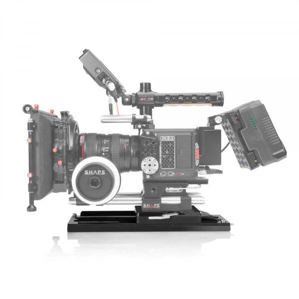 SHAPE Bridge Plate Universal ARRI Standard with ARRI Dovetail Plate 12 inches Dovetail SHAPE wlb   
