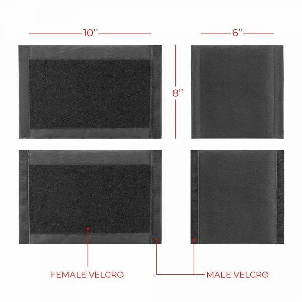 KICHOUSE 2 Pieces Photo Bag Insert Organizer Bag Dividers for Bag KICHOUSE 2 Pieces Photo Bag Insert Organizer Bag Dividers for Bag