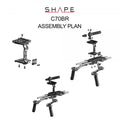 SHAPE Canon C70 Camera Bundle Rig Camera Rig SHAPE wlb